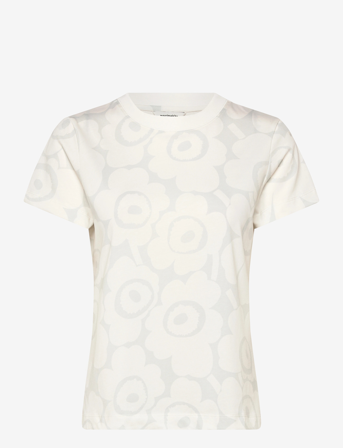 Marimekko - HELEYS UNIKKO - t-shirts - white, light grey - 1
