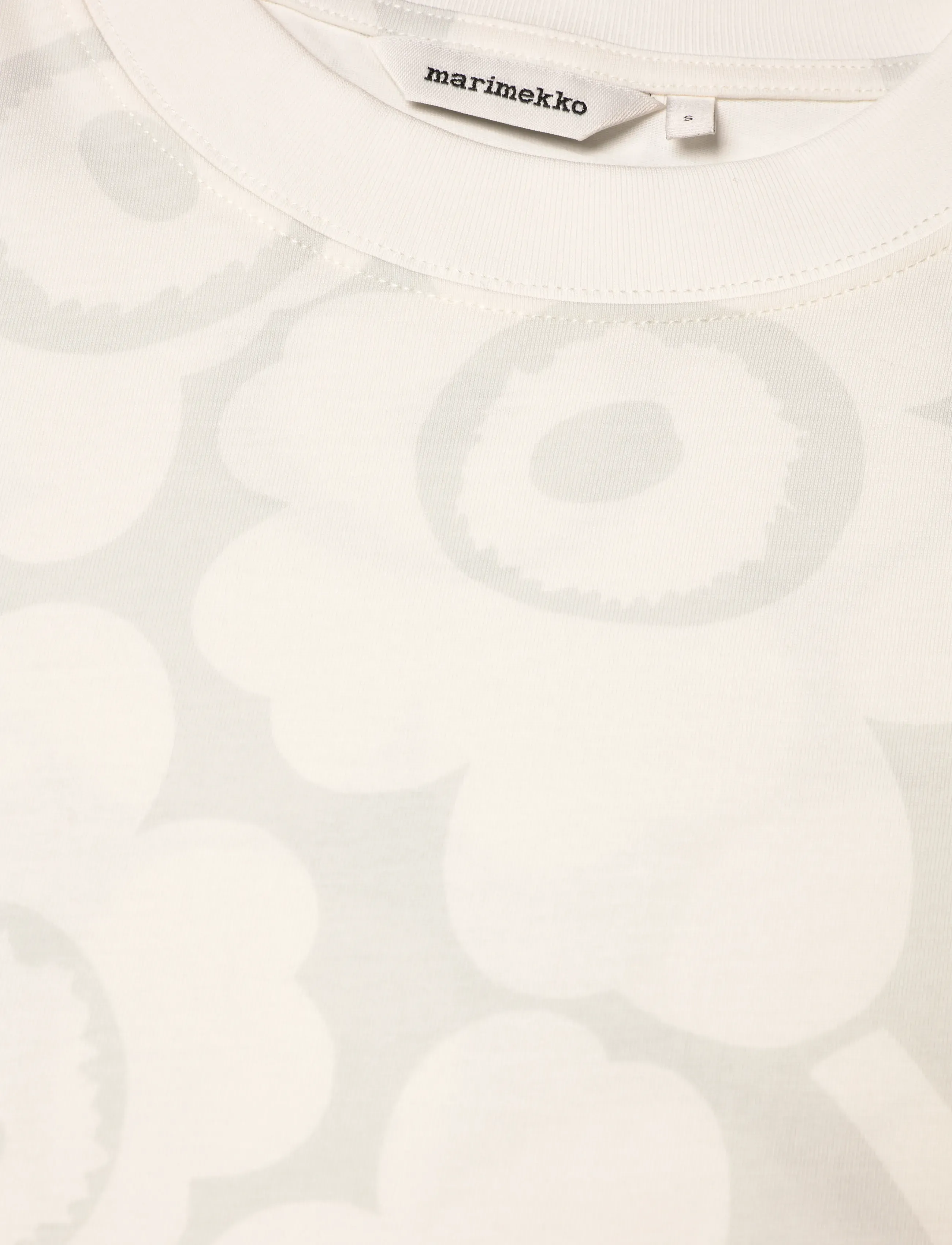 Marimekko - HELEYS UNIKKO - t-shirts - white, light grey - 5
