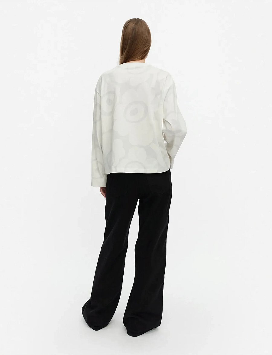 Marimekko - VALKEA UNIKKO - langärmlige tops - white, light grey - 3