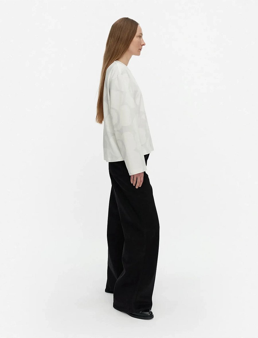 Marimekko - VALKEA UNIKKO - langärmlige tops - white, light grey - 4