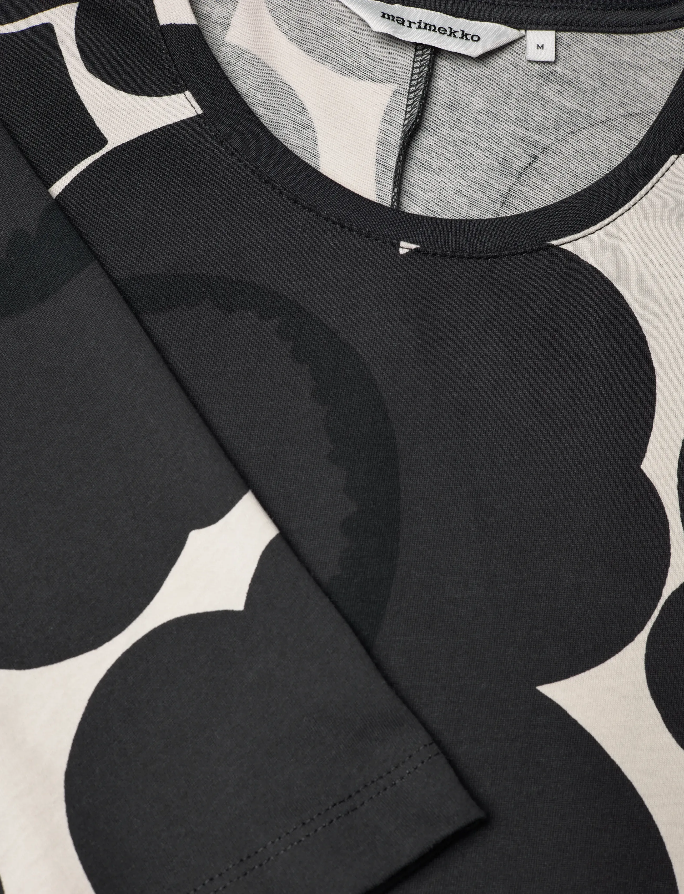 Marimekko - LUONTI UNIKKO - maxikleider - off-white, dark grey, black - 5
