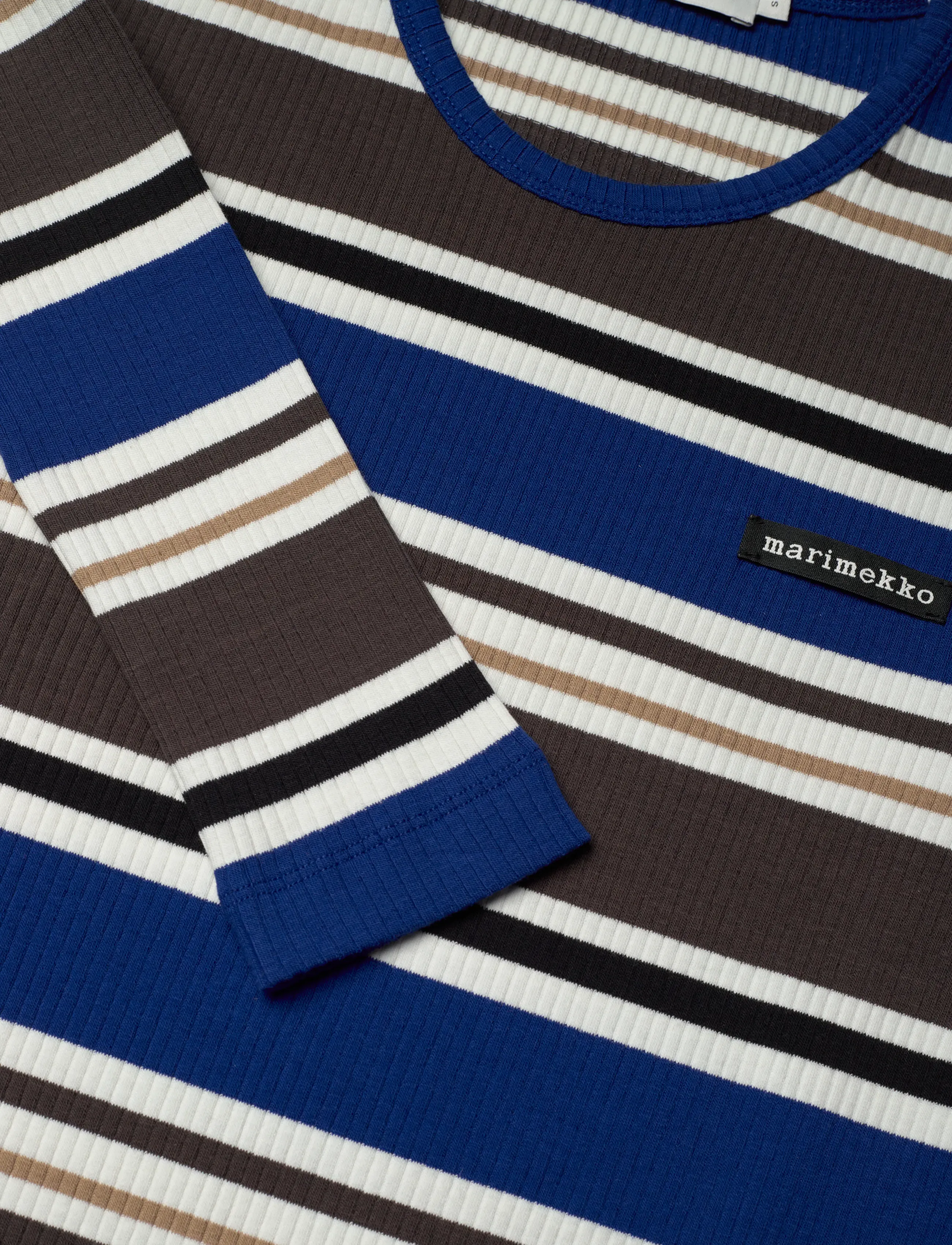 Marimekko - HYTINÄ HELVI - maxiklänningar - blue, brown, black, white - 5