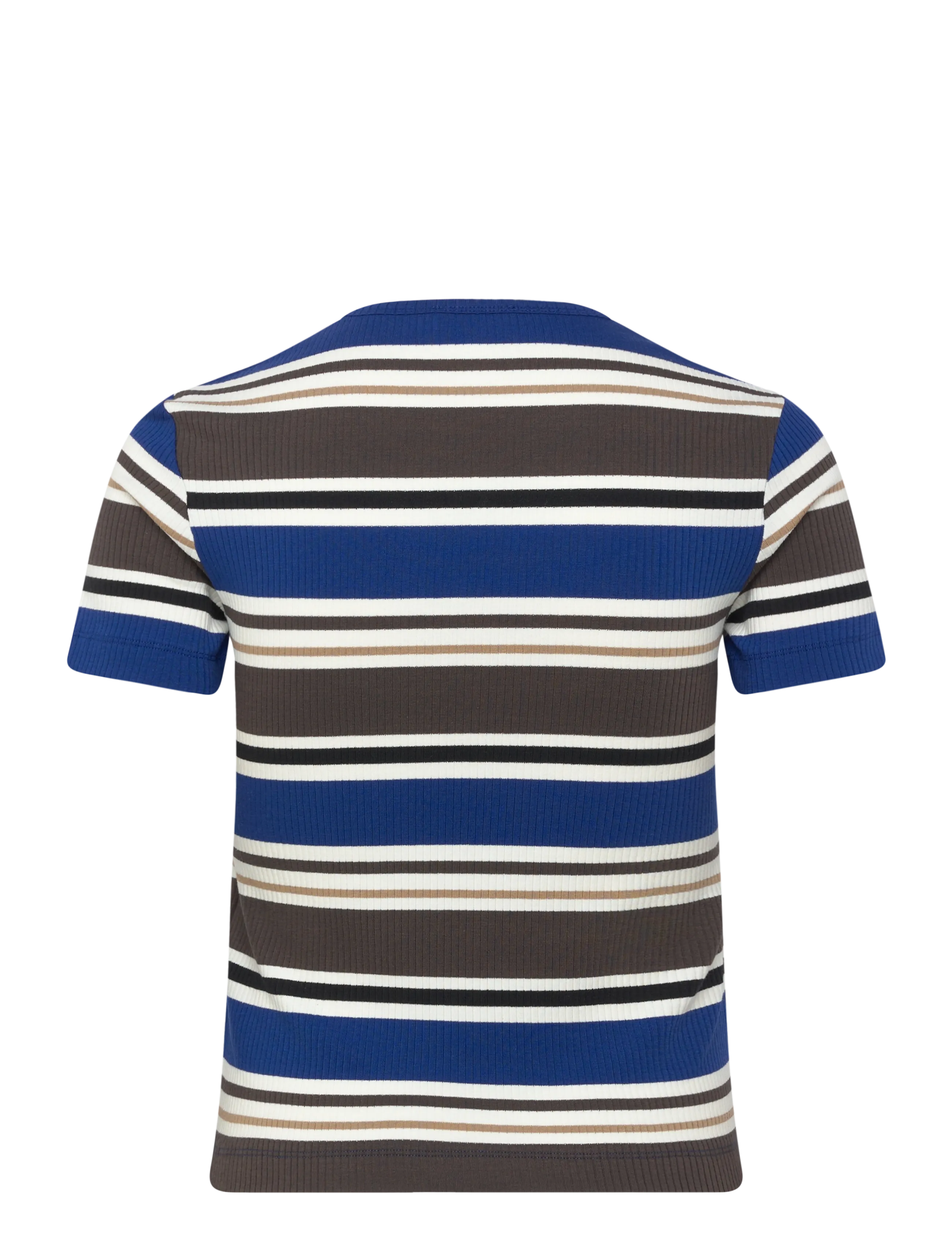 Marimekko - SPURTTI HELVI - t-shirts - blue, brown, black, white - 2