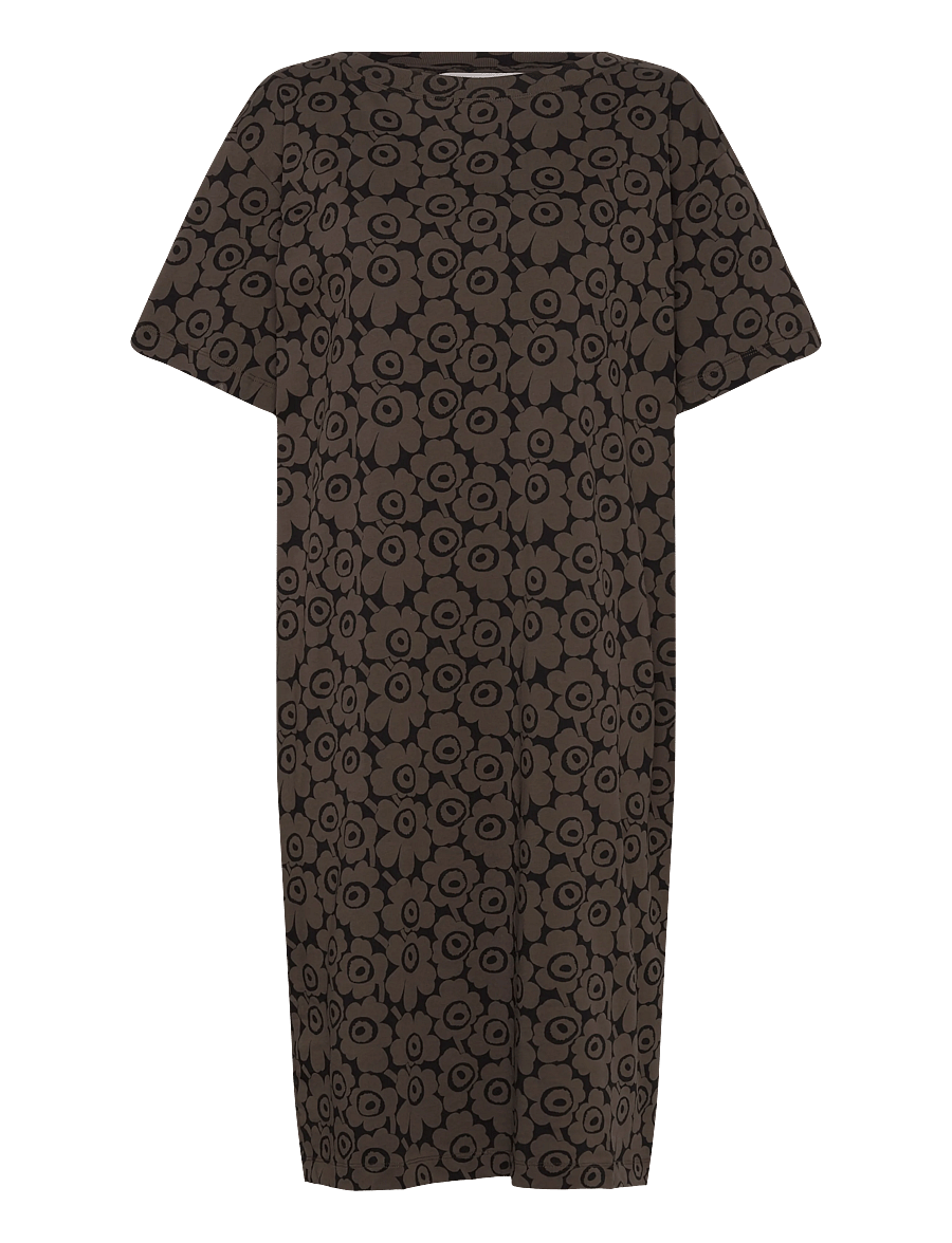 Marimekko - JOKU UNIKKO - skjortekjoler - brown, black - 1