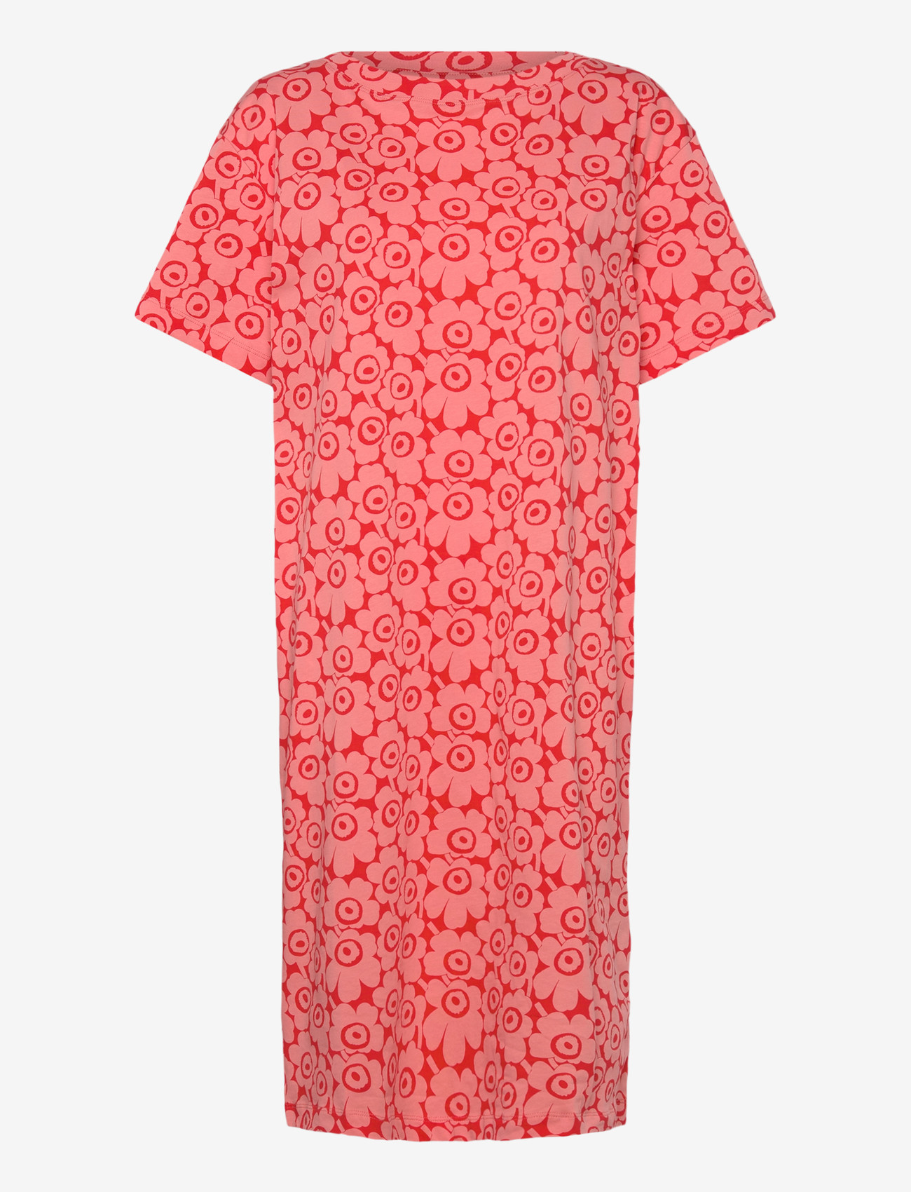 Marimekko - JOKU UNIKKO - shirt dresses - coral, red - 1