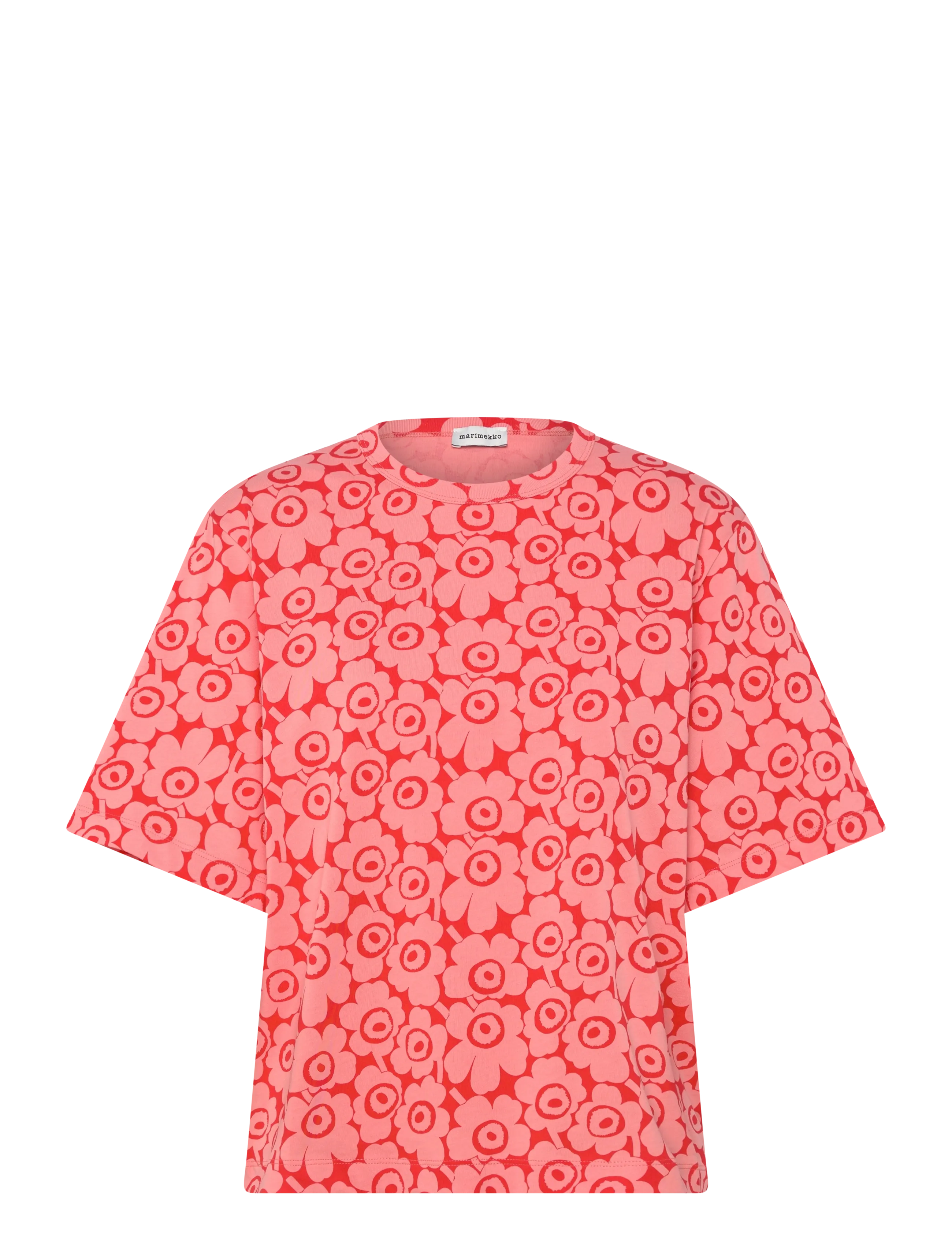 Marimekko JUULIA UNIKKO - T-shirts & Toppe - CORAL, RED / red