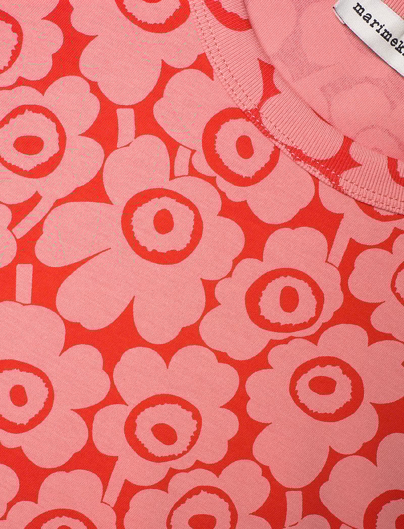 Marimekko - JUULIA UNIKKO - t-särgid - coral, red - 5