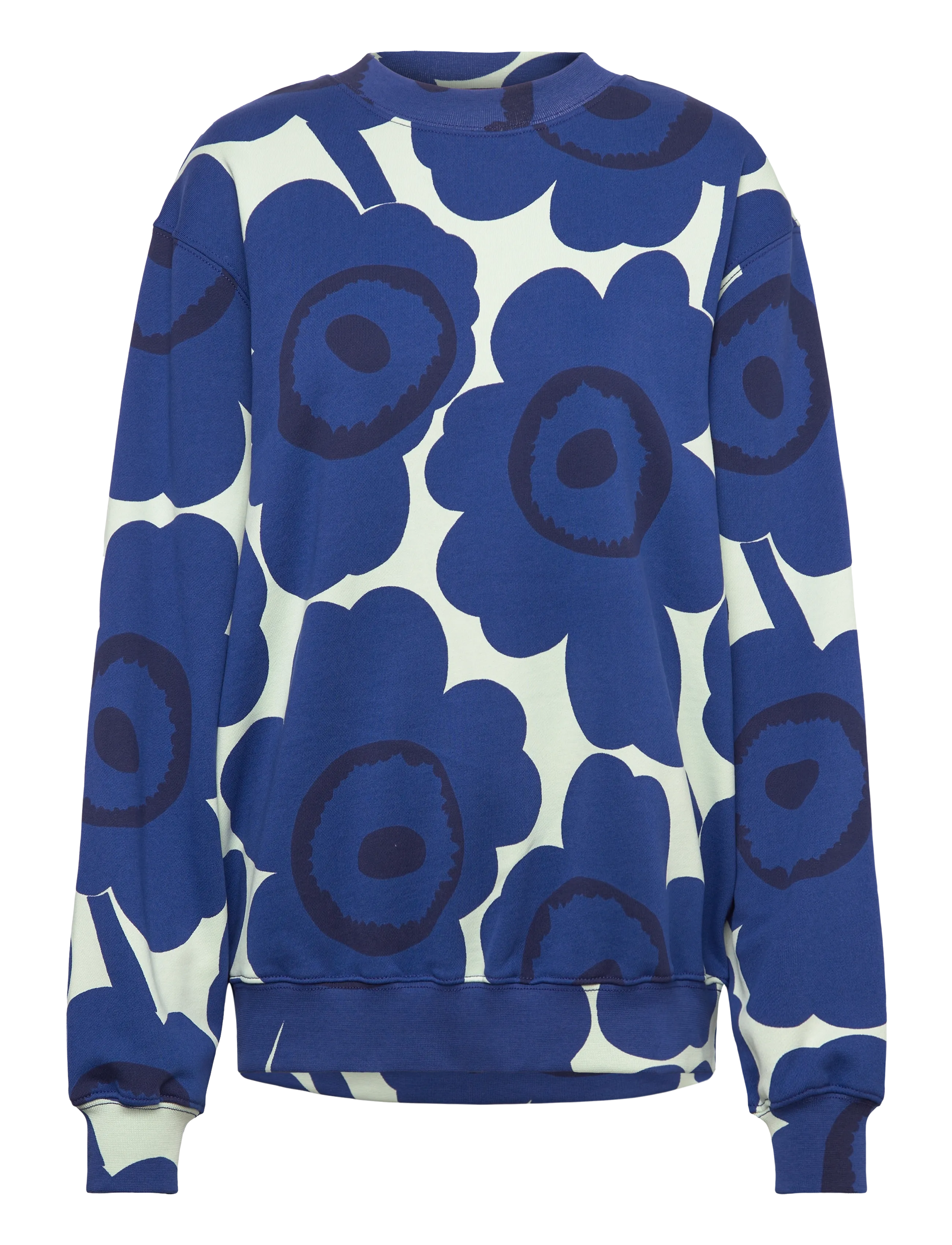 Marimekko LOISTO UNIKKO - Gensere - LIGHT GREEN, NAVY / blue