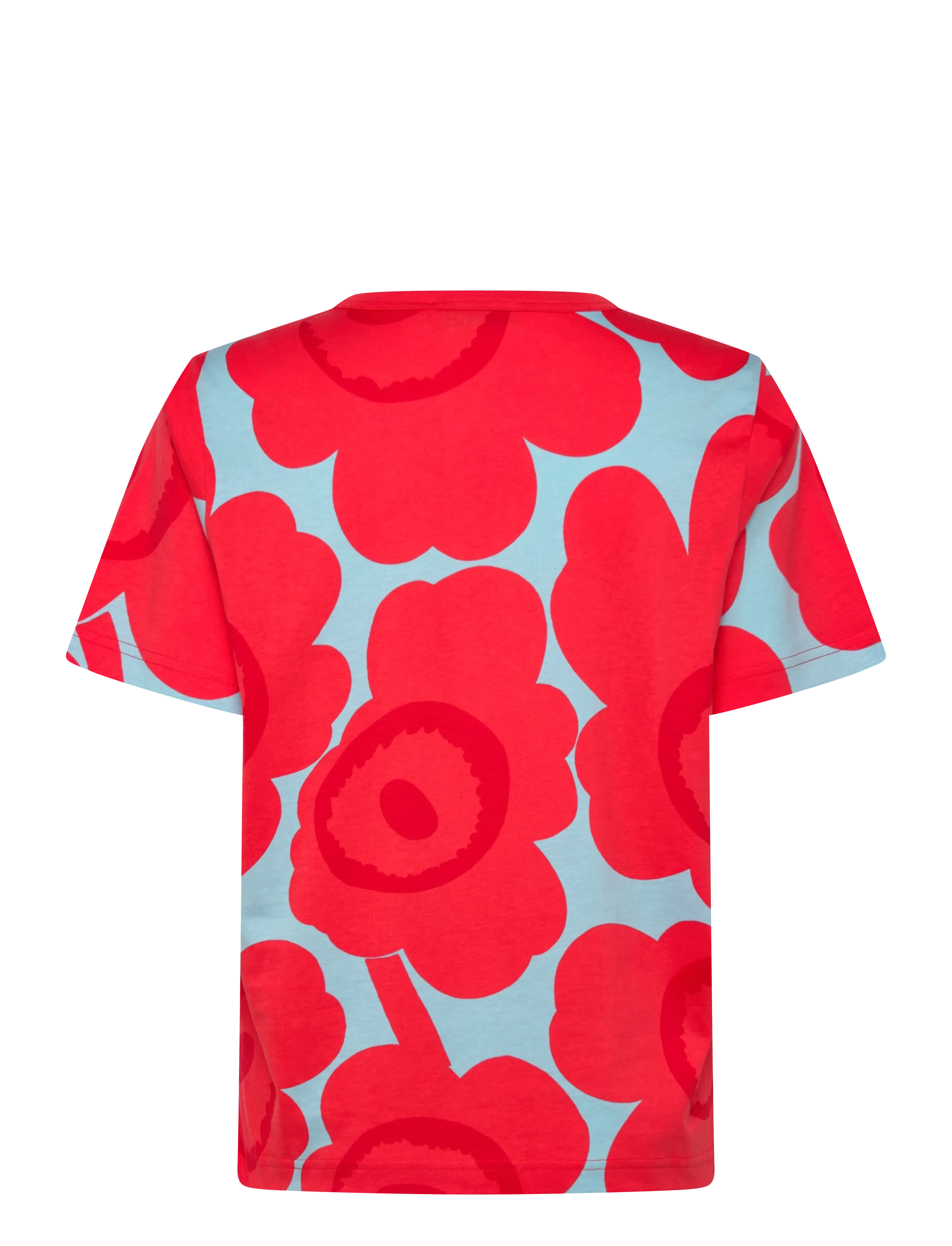 Marimekko - ERNA UNIKKO - t-shirts & tops - light blue, red - 2