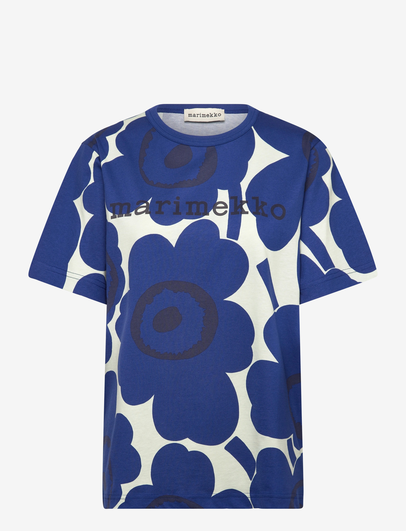 Marimekko - VIHNE UNIKKO - t-shirts & tops - light green, navy - 1