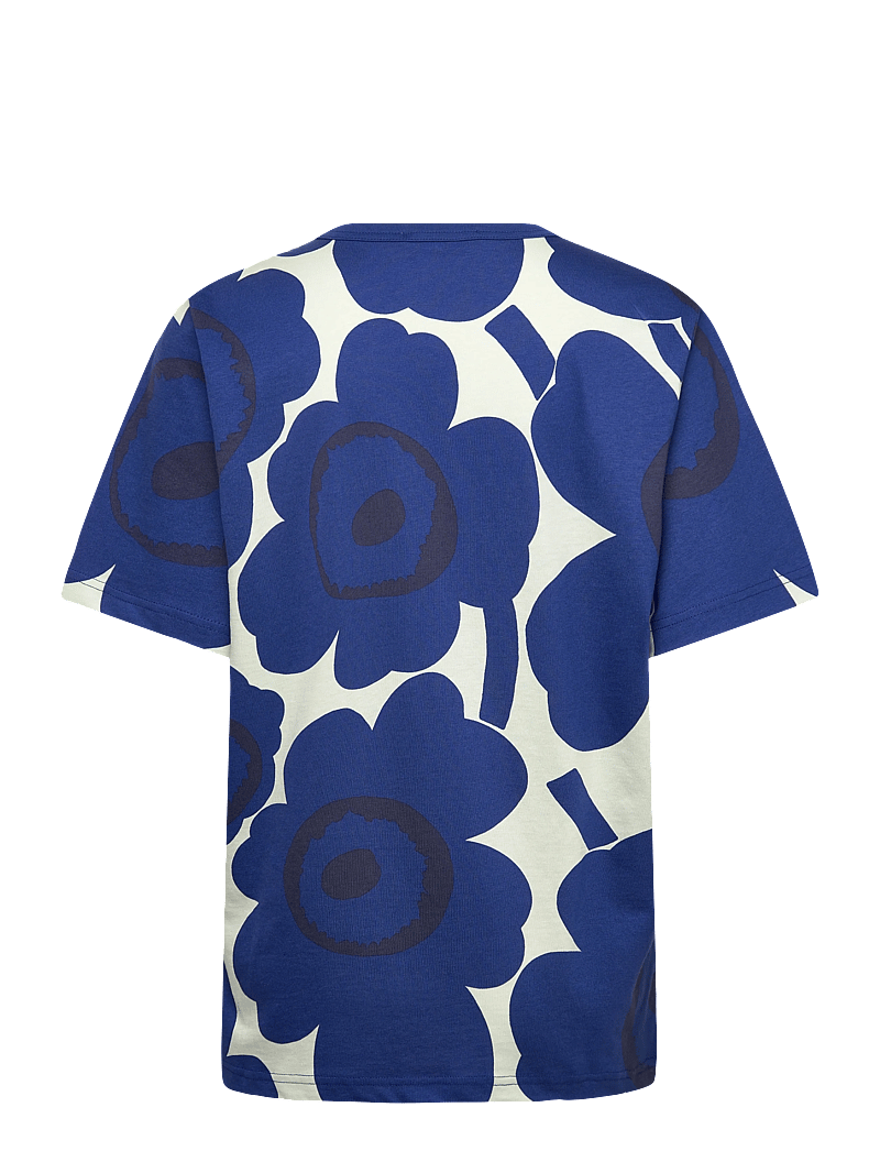 Marimekko - VIHNE UNIKKO - t-shirts & tops - light green, navy - 2