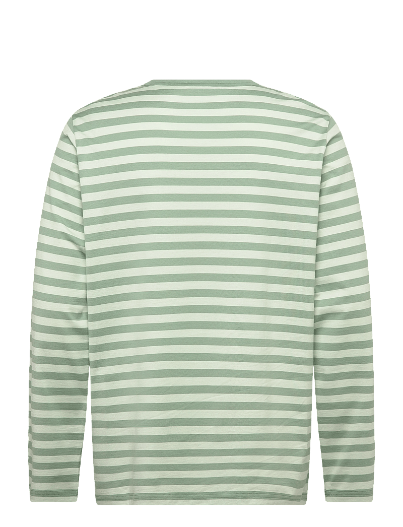 Marimekko - TASARAITA UNISEX UNIKKO LS - long-sleeved t-shirts - green, light green - 1