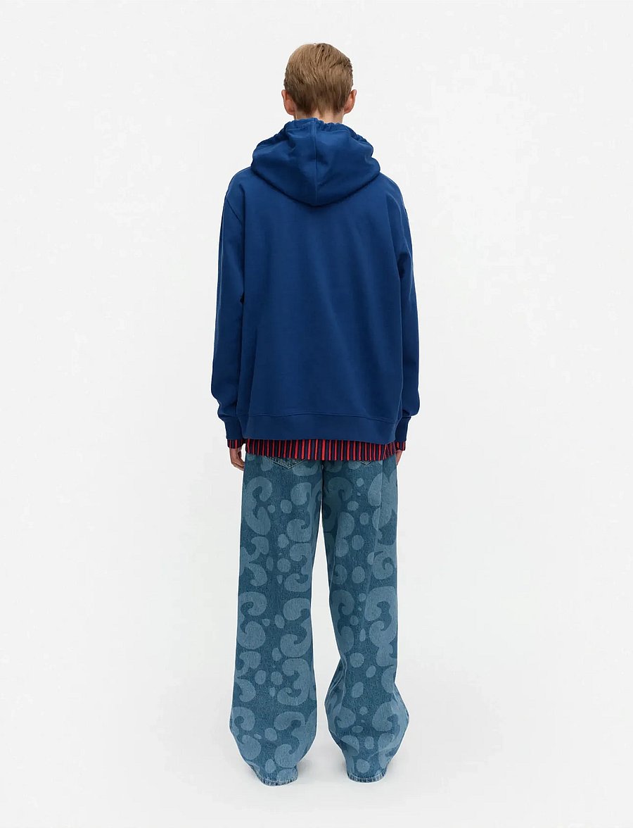 Marimekko - TERMI LOGO PLACEMENT - hoodies - navy, red - 3