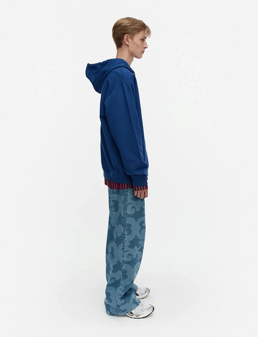 Marimekko - TERMI LOGO PLACEMENT - hoodies - navy, red - 4