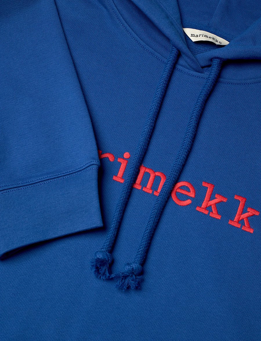 Marimekko - TERMI LOGO PLACEMENT - hoodies - navy, red - 5