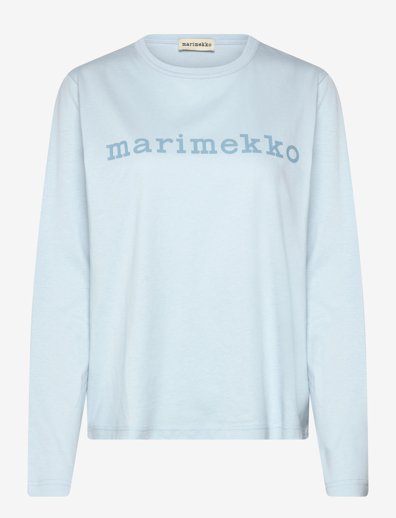 Marimekko - EFEKTI LOGO PLACEMENT - langärmlige tops - light blue, light blue - 1