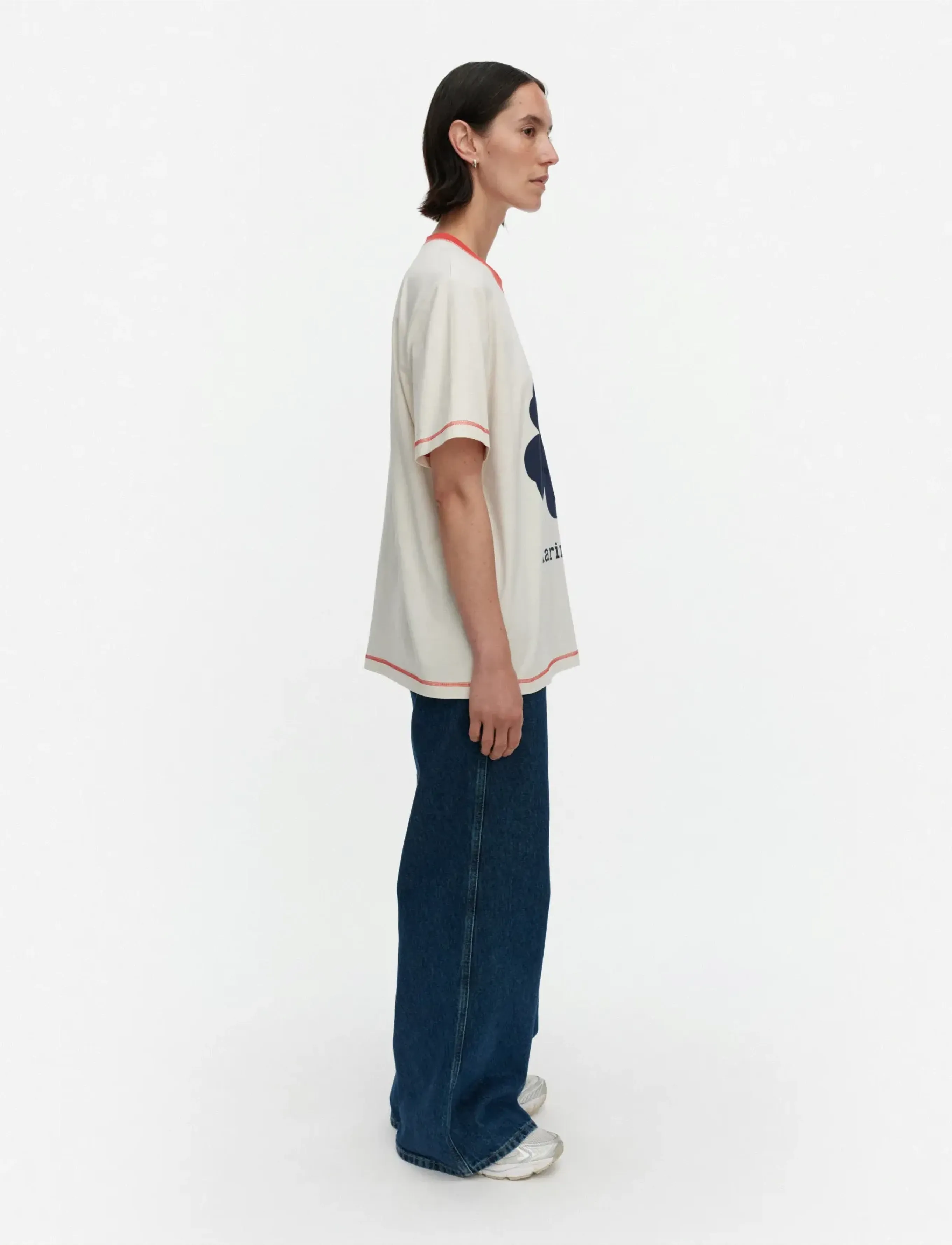 Marimekko - TARTTUA UNIKKO PLACEMENT - off white, navy, red - 4