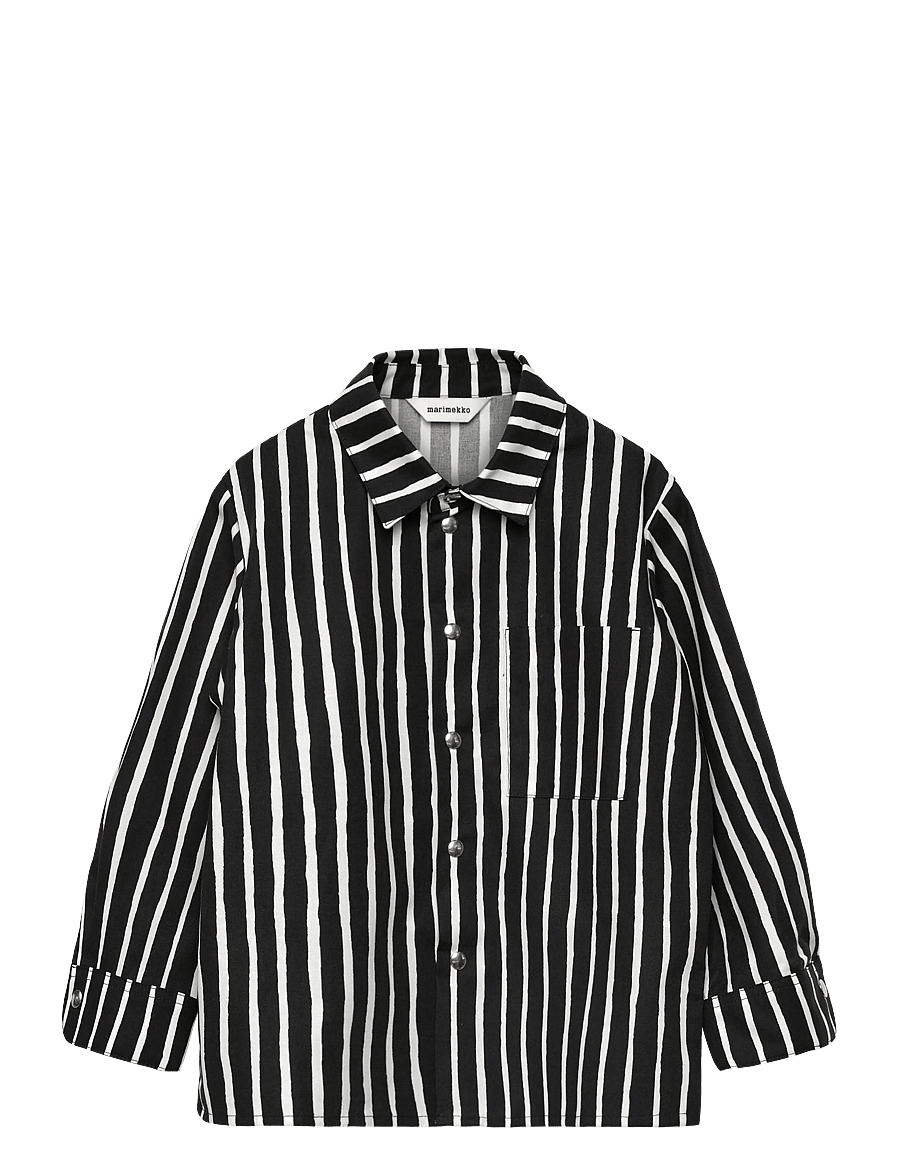 Marimekko - VINKKE PICCOLO - pikkade varrukatega särgid - black, white - 0