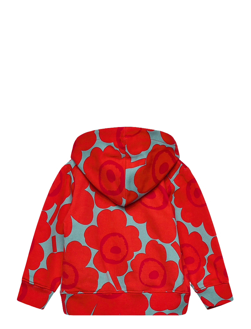 Marimekko - LOGOT UNIKKO I - kapuutsiga dressipluusid - red, light blue - 1