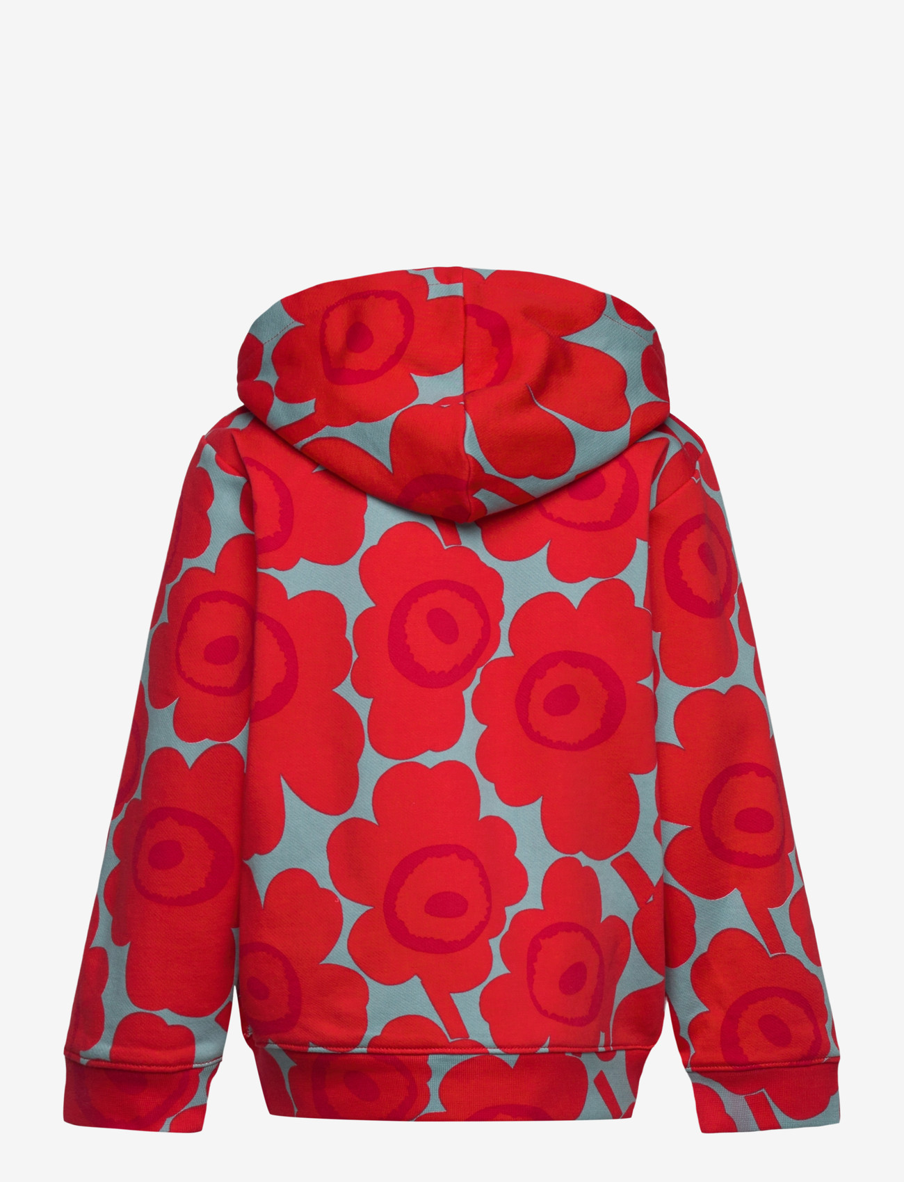 Marimekko - LOGOT UNIKKO II - sweatshirts - red, light blue - 1