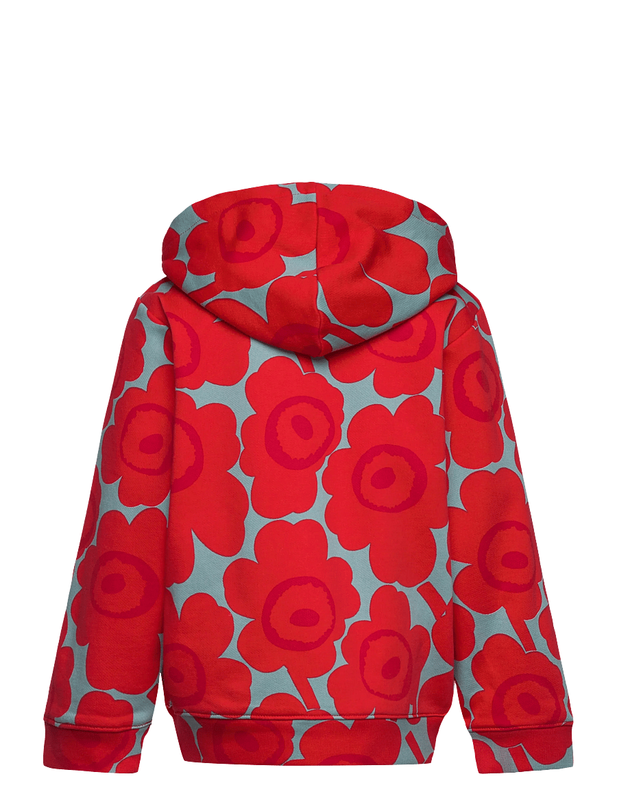 Marimekko - LOGOT UNIKKO II - sweatshirts - red, light blue - 1