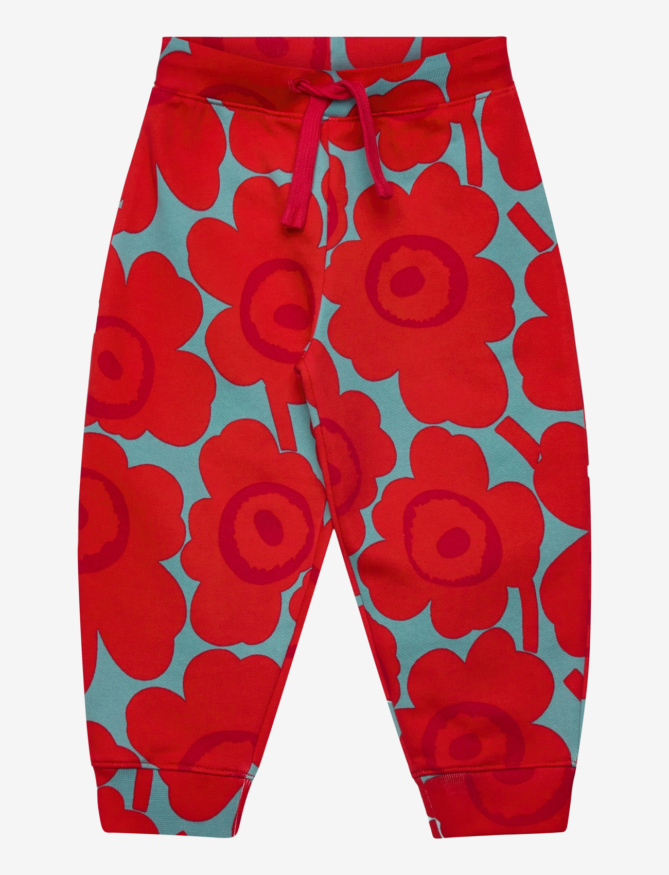 Marimekko - LAAKERI UNIKKO II - jogginghosen - red, light blue - 0