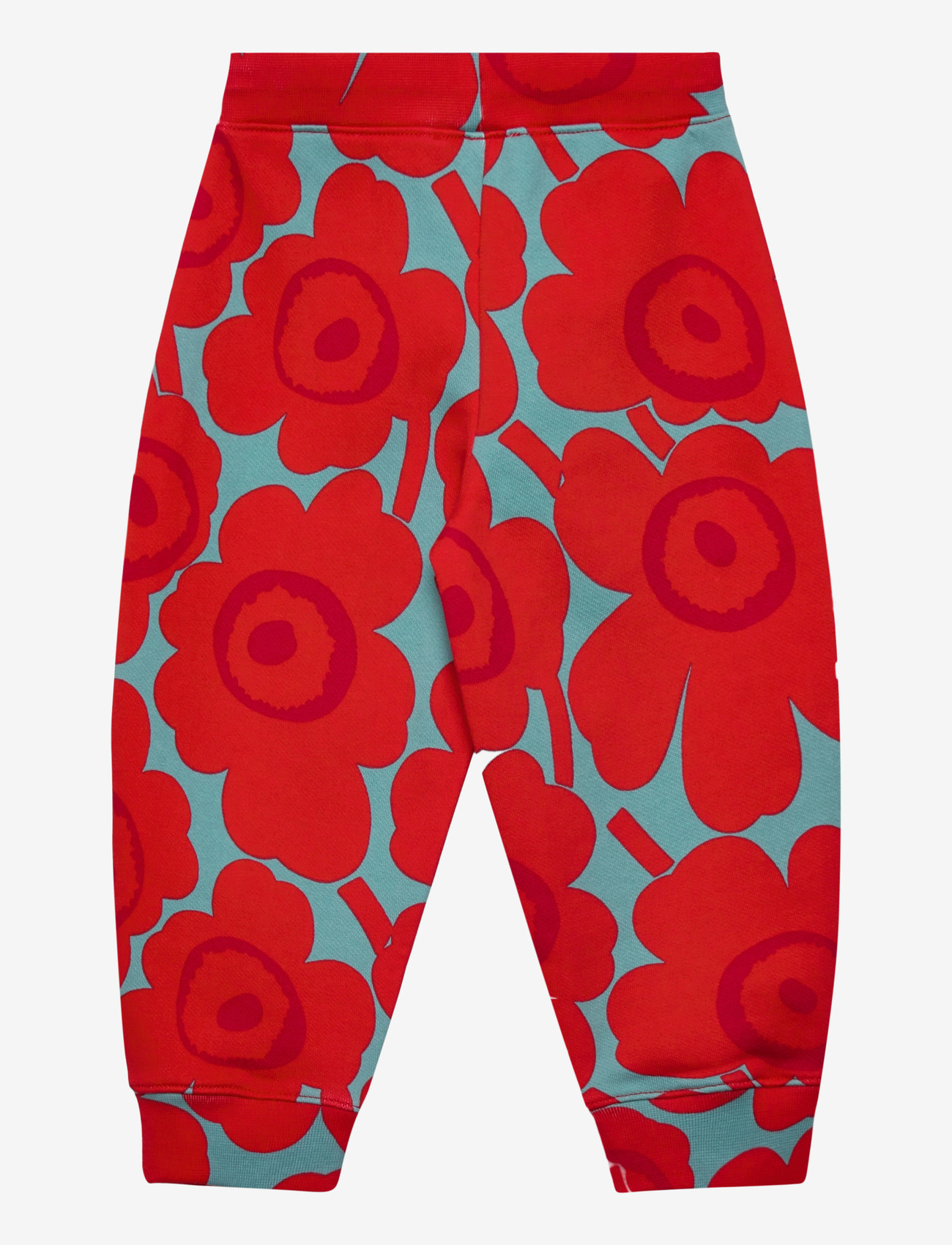 Marimekko - LAAKERI UNIKKO II - jogginghosen - red, light blue - 1