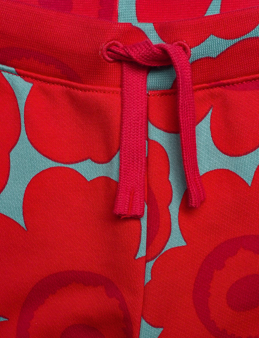 Marimekko - LAAKERI UNIKKO II - mjukisbyxor - red, light blue - 2