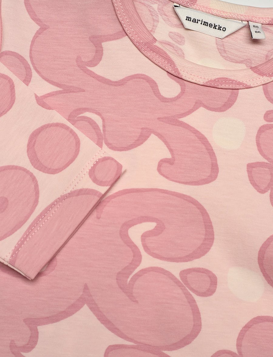 Marimekko - RETKEILY KEIDAS I - langærmede t-shirts - light pink, light pink - 2