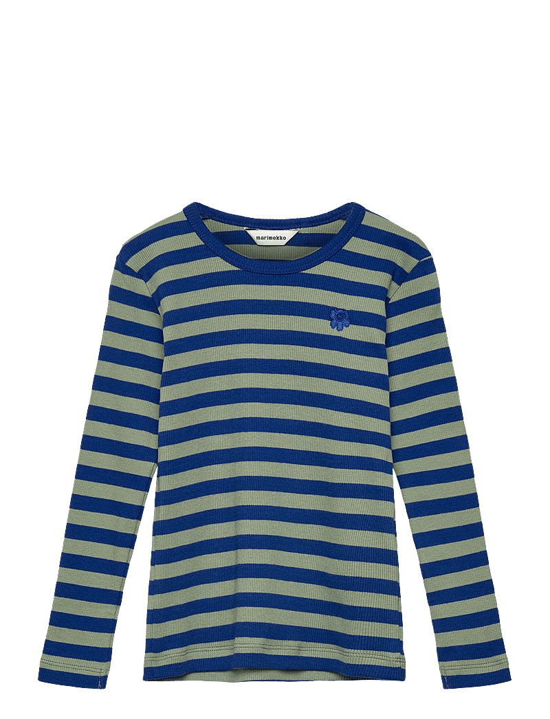 Marimekko - INNOSTAA TASARAITA UNIKKO II - langärmelig - blue, green - 0