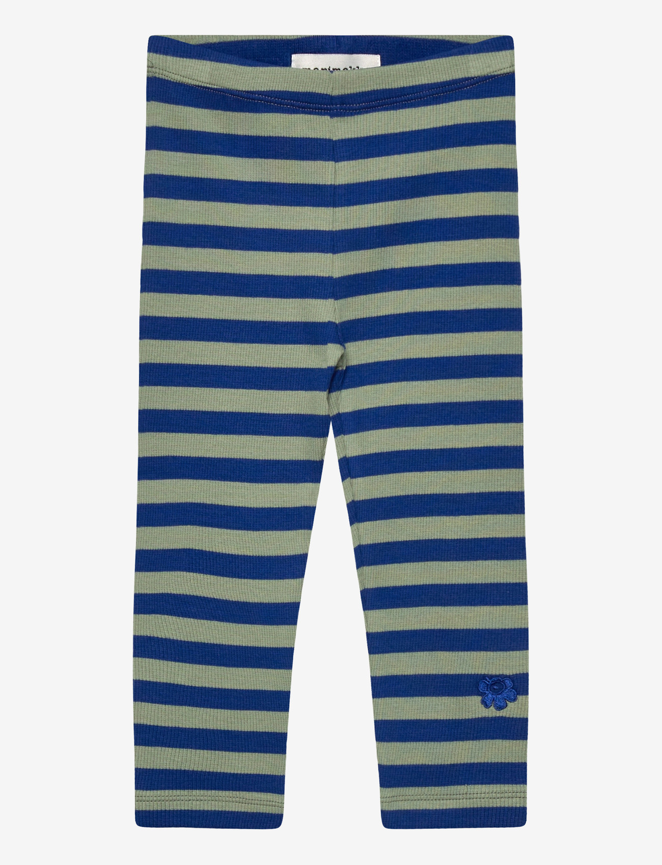 Marimekko - PYÖRIÄ TASARAITA UNIKKO I - leggings - blue, green - 0