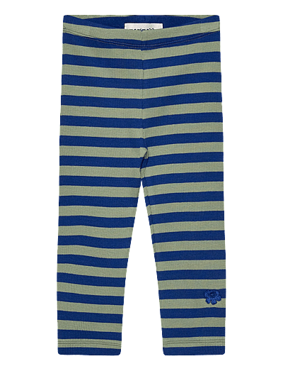 Marimekko PYÖRIÄ TASARAITA UNIKKO I - Leggings - BLUE, GREEN / blue