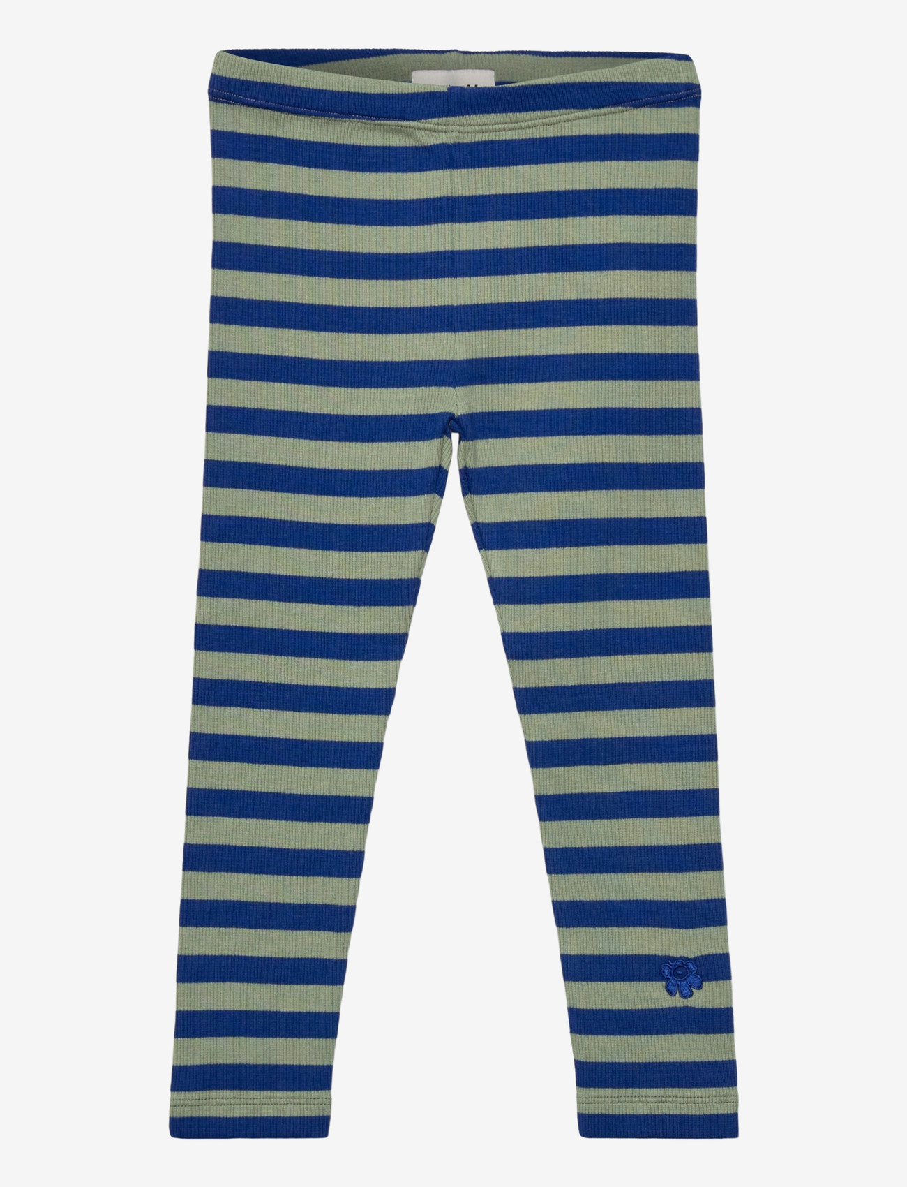 Marimekko - PYÖRIÄ TASARAITA UNIKKO II - leggings - blue, green - 0