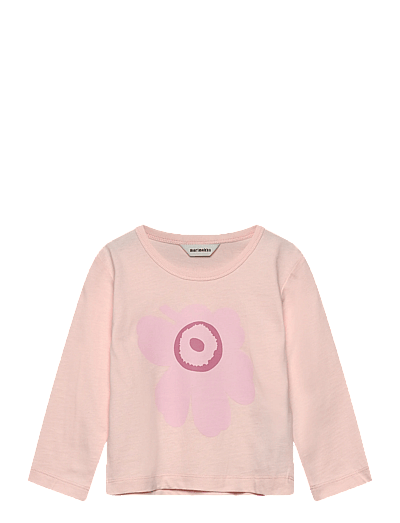 Marimekko PAJA UNIKKO LOGO I - Toppar & T-shirts - LIGHT PINK, LIGHT PINK / pink/rose