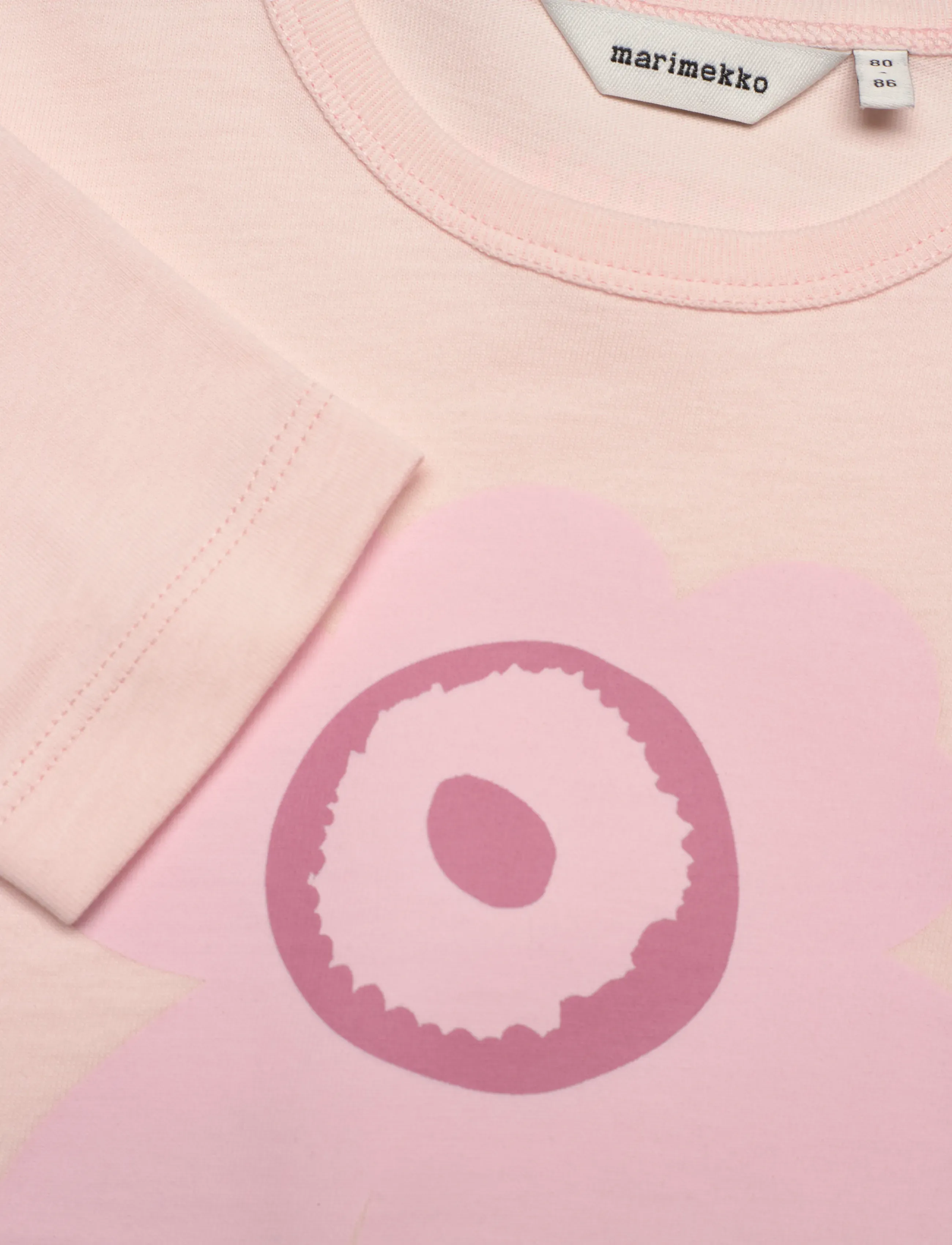 Marimekko - PAJA UNIKKO LOGO I - pitkähihaiset t-paidat - light pink, light pink - 2