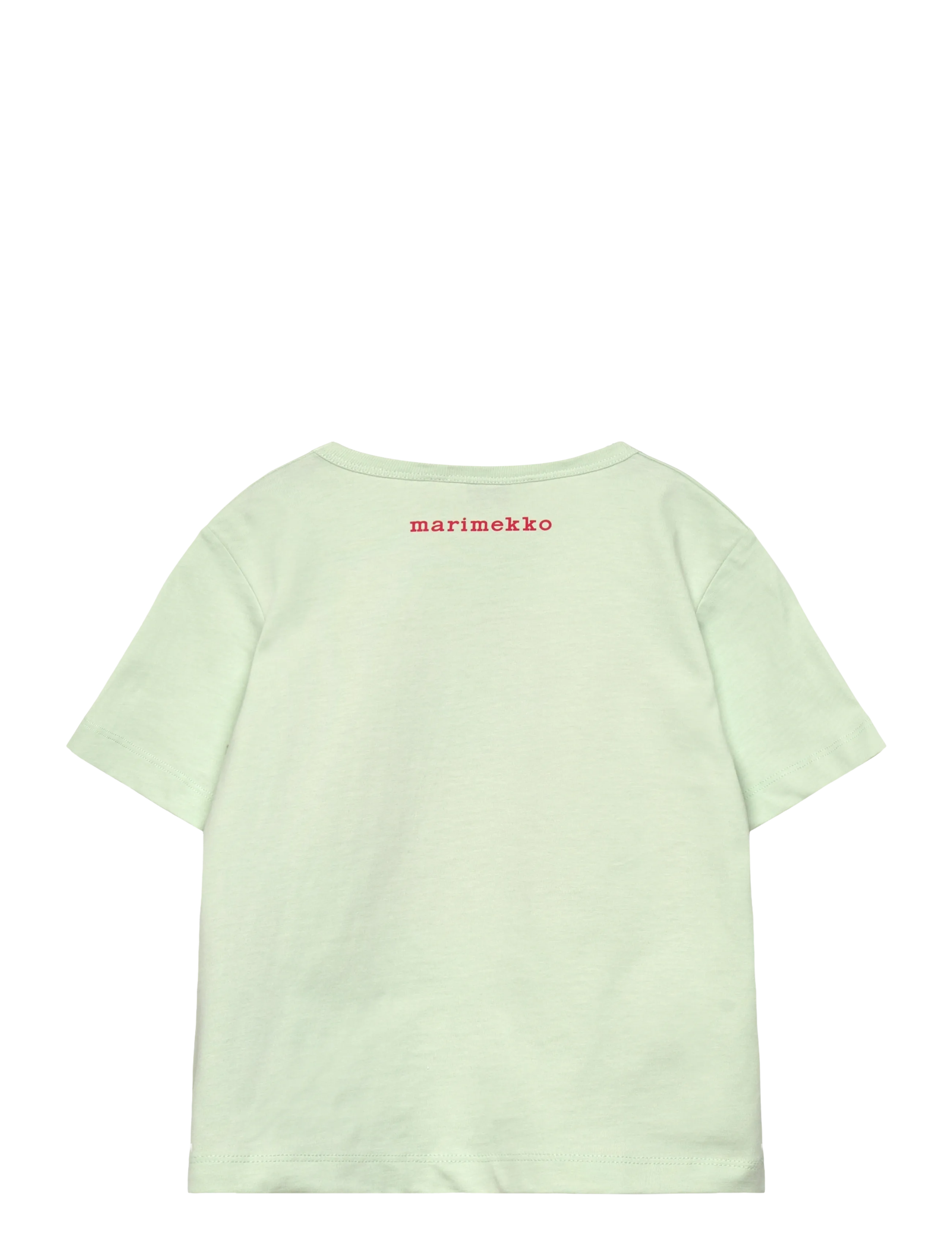 Marimekko - TONNI UNIKKO LOGO II - lühikeste varrukatega t-särgid - light green, red, light blue - 1