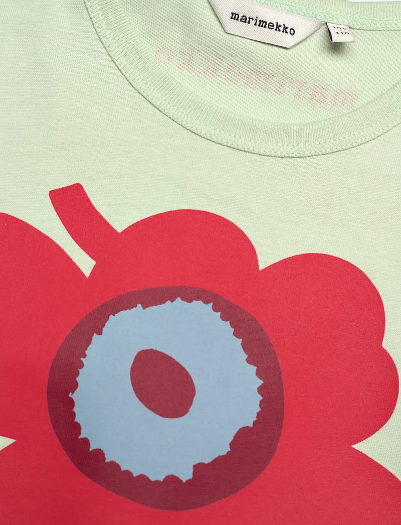 Marimekko - TONNI UNIKKO LOGO II - lühikeste varrukatega t-särgid - light green, red, light blue - 2