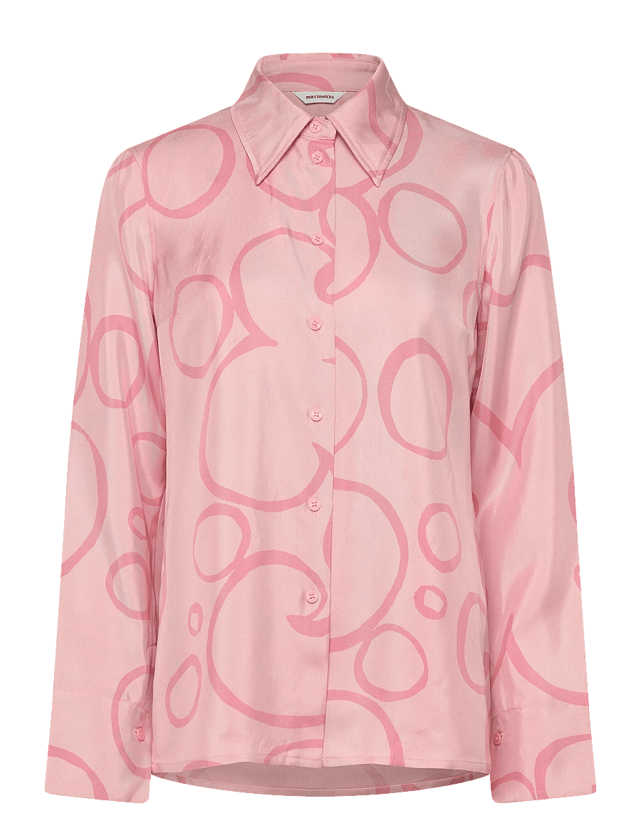 Marimekko - VIVAHDE KEIDAS - denimskjorter - light pink, light pink - 1