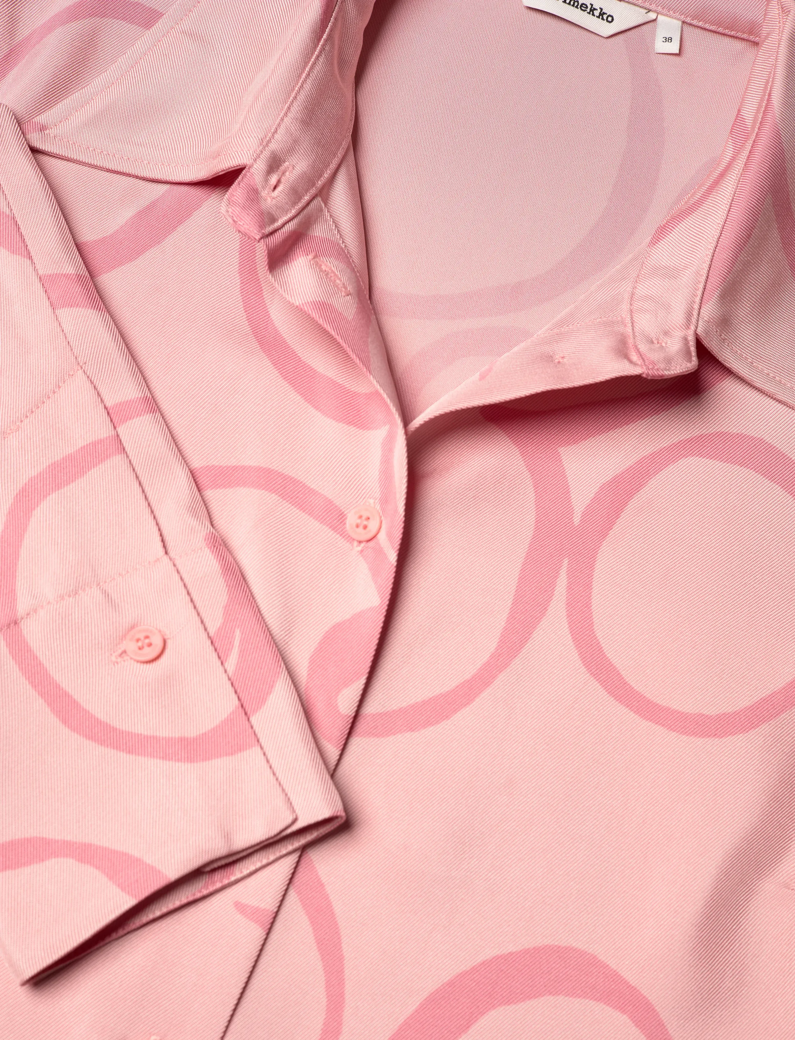 Marimekko - VIVAHDE KEIDAS - pikkade varrukatega särgid - light pink, light pink - 4