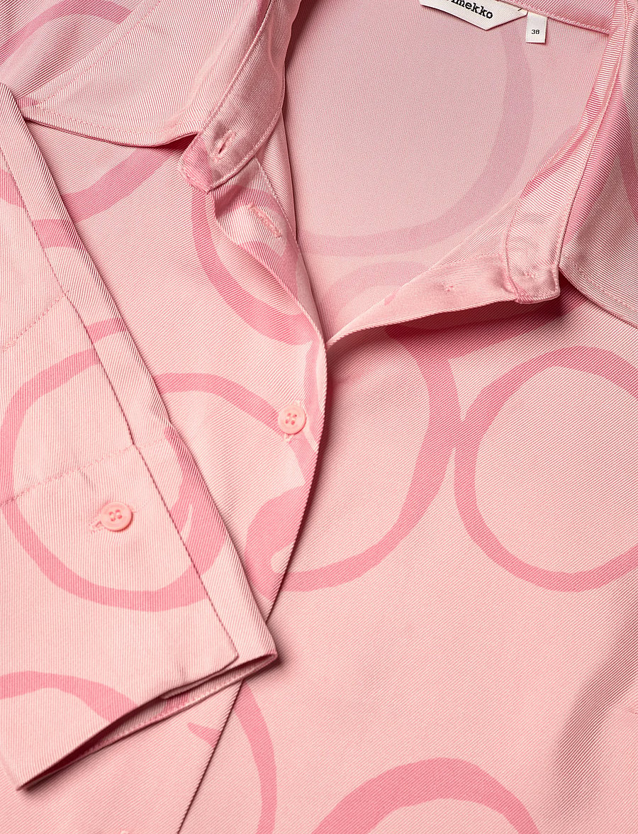 Marimekko - VIVAHDE KEIDAS - denimskjorter - light pink, light pink - 4