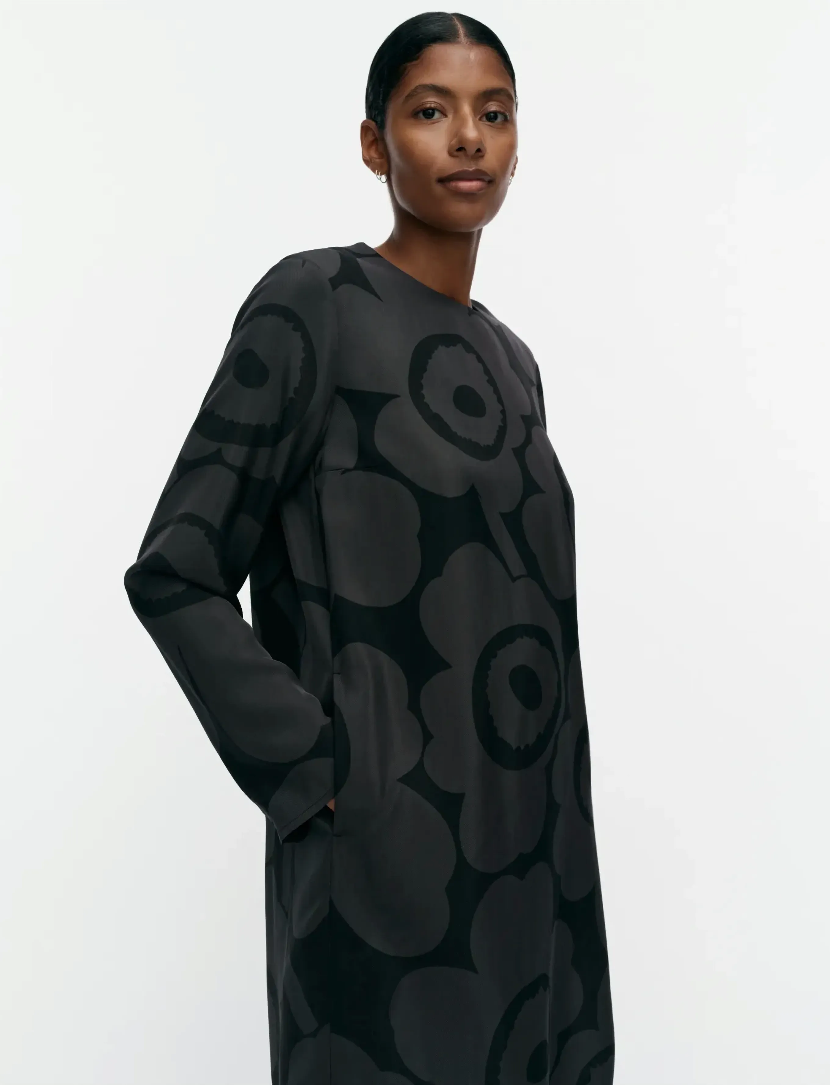 Marimekko - HIENOUS UNIKKO - korte kjoler - black, dark grey - 4