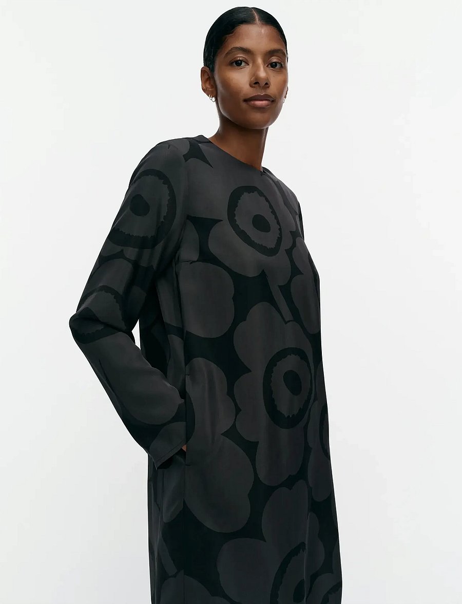 Marimekko - HIENOUS UNIKKO - minikleidid - black, dark grey - 4