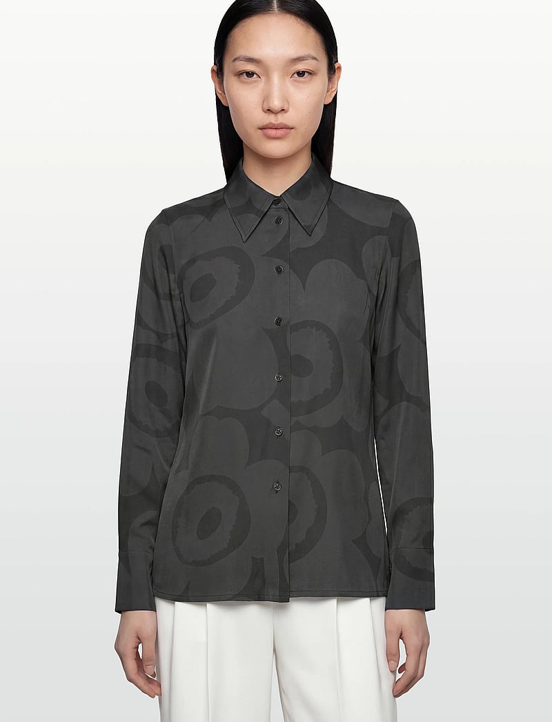 Marimekko - VIVAHDE UNIKKO - denimskjorter - black, dark grey - 3