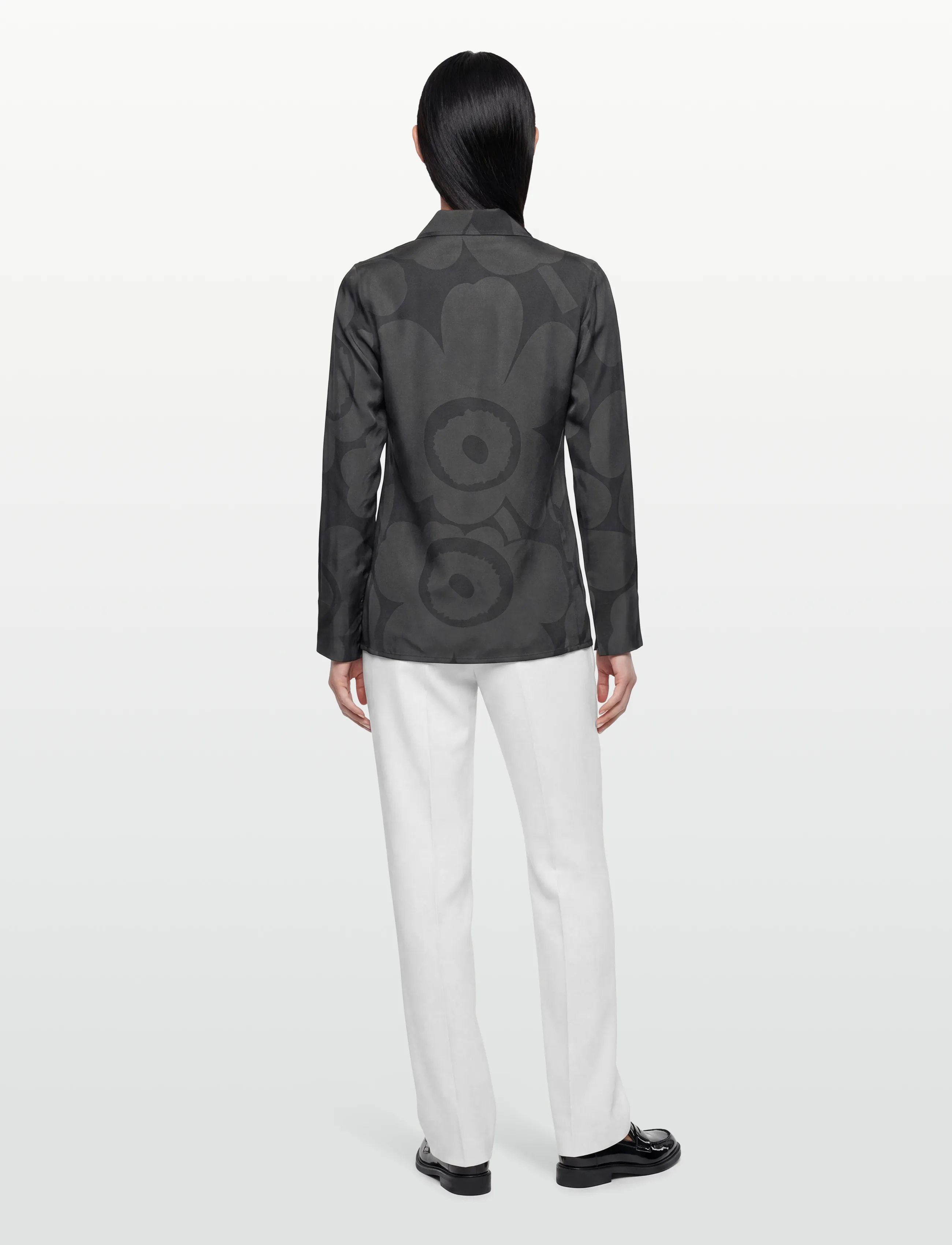 Marimekko - VIVAHDE UNIKKO - langærmede skjorter - black, dark grey - 4