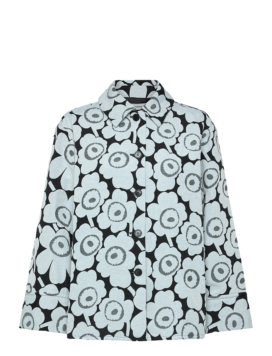 Marimekko - LADONTA UNIKKO - jeansskjortor - black, light blue - 1