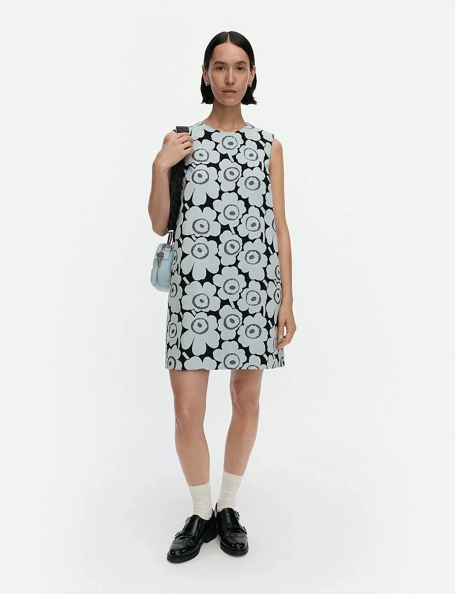Marimekko - HAHMO UNIKKO - korte kjoler - black, light blue - 0