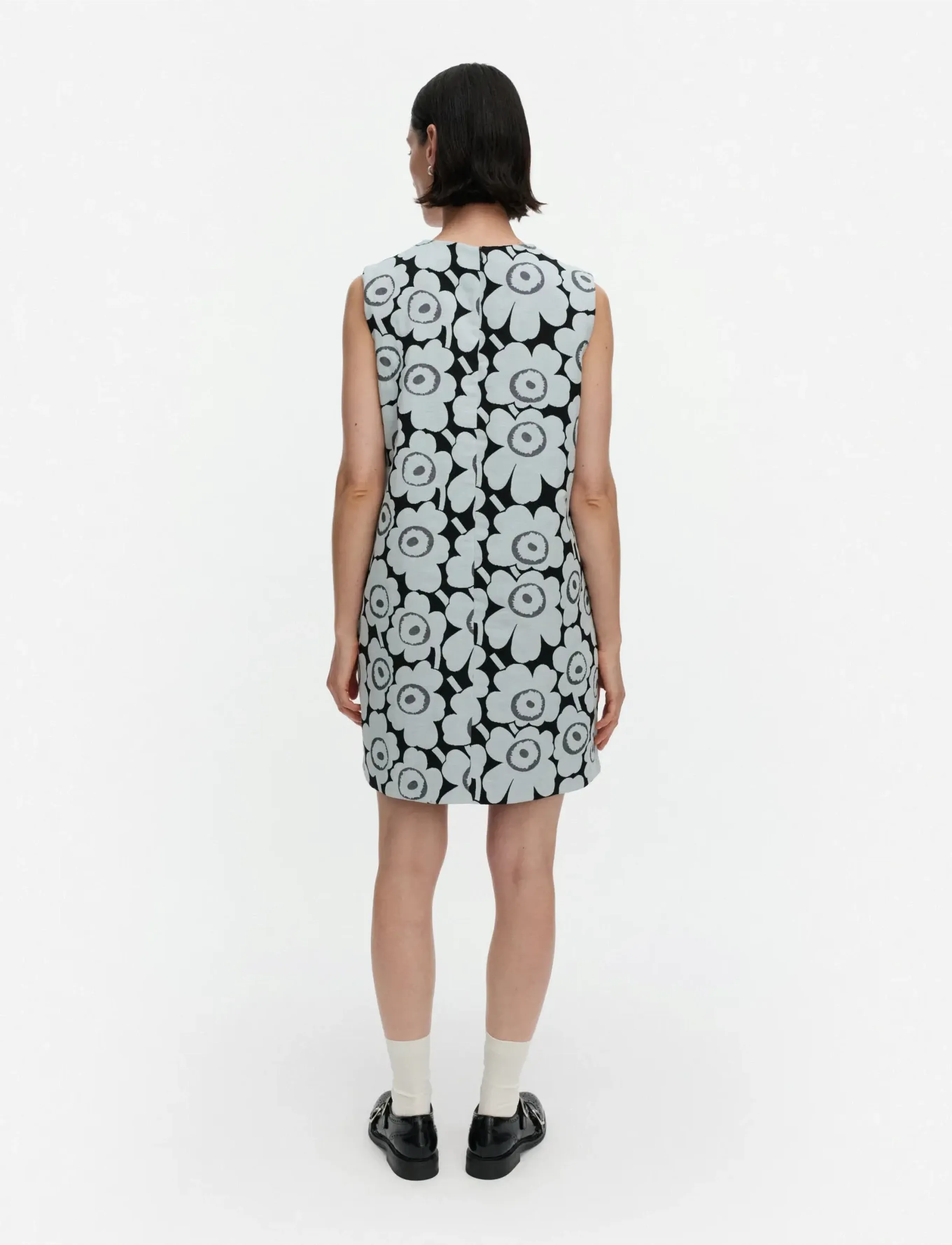 Marimekko - HAHMO UNIKKO - kurze kleider - black, light blue - 3