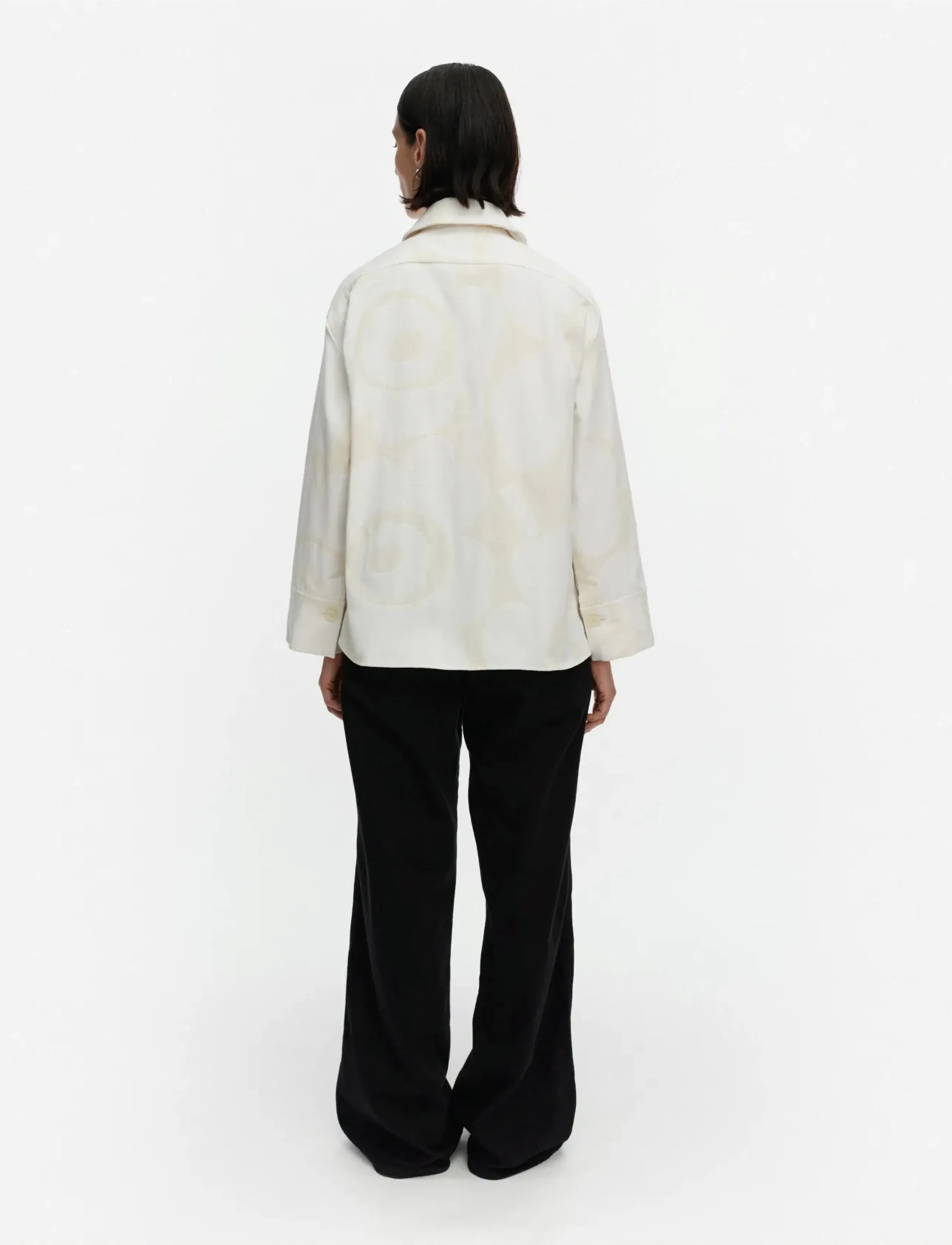 Marimekko - LADONTA UNIKKO - langärmlige hemden - white, light grey - 5