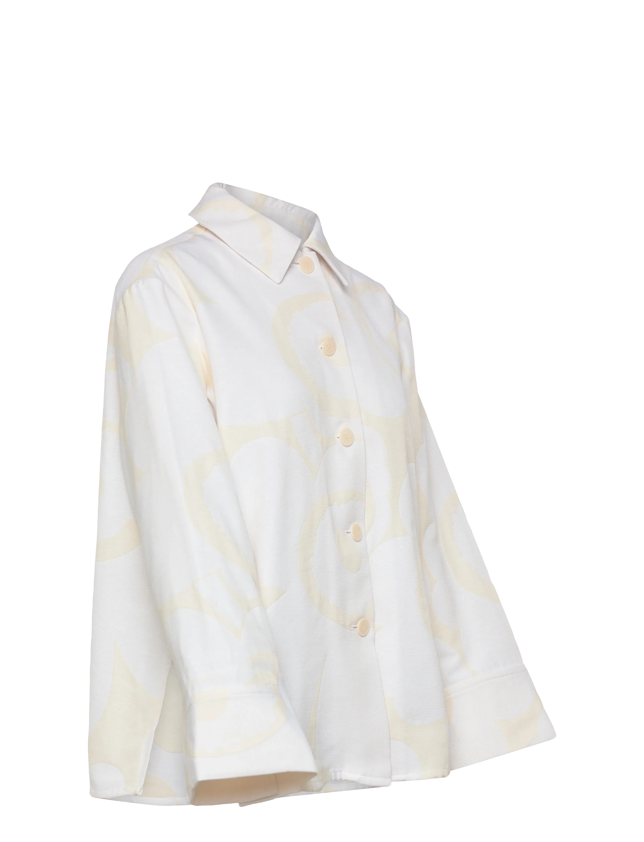 Marimekko - LADONTA UNIKKO - langärmlige hemden - white, light grey - 4