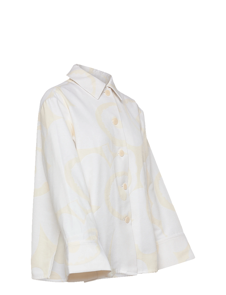 Marimekko - LADONTA UNIKKO - denim shirts - white, light grey - 4